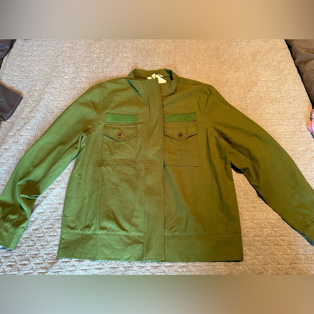 Green Zip Jacket